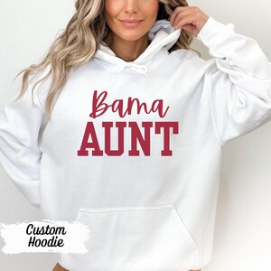 Custom Alabama Sweatshirt Bama Shirt Alabama Sweater Personalized Bama Shirt Custom Bama Sweatshirt Game Day Bama Mom Shirt Alabama Football