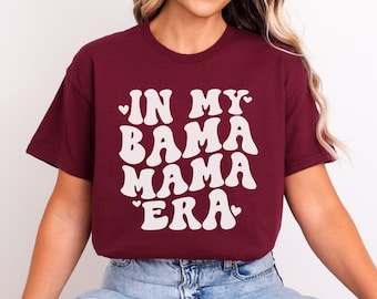 Alabama Mom Shirt, Gift for Bama Mama, Alabama Student Mom Tshirt, College Mom T-Shirt, Gift for Alabama Mama, Alabama Mother's Day Tee