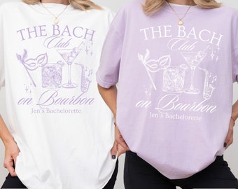 Custom New Orleans Bachelorette Shirt Nola Bach Bridal Party Shirts Nola Bachelorette Tshirts Bridal Party Shirt Girls Trip Nola Bride Squad