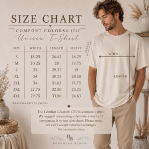 Comfort Colors® Christliches Herrenhemd mit Bibelvers – T-Shirt für christliche Väter – Glaubensbasiertes T-Shirt – Geschenk für christliche Ehemänner – Religiöser Mann Bild 8