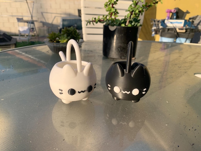 Mini Cat Watering Can | 3D Printed PLA+ Plant Tool image 4