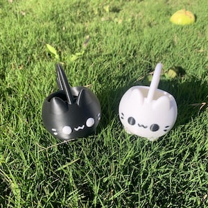 Mini Cat Watering Can | 3D Printed PLA+ Plant Tool image 2