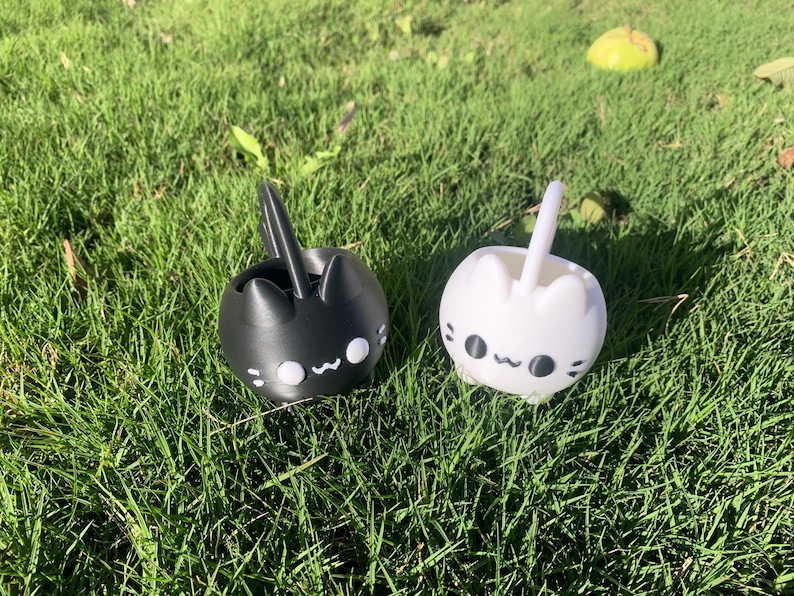 Mini Cat Watering Can | 3D Printed PLA+ Plant Tool image 2