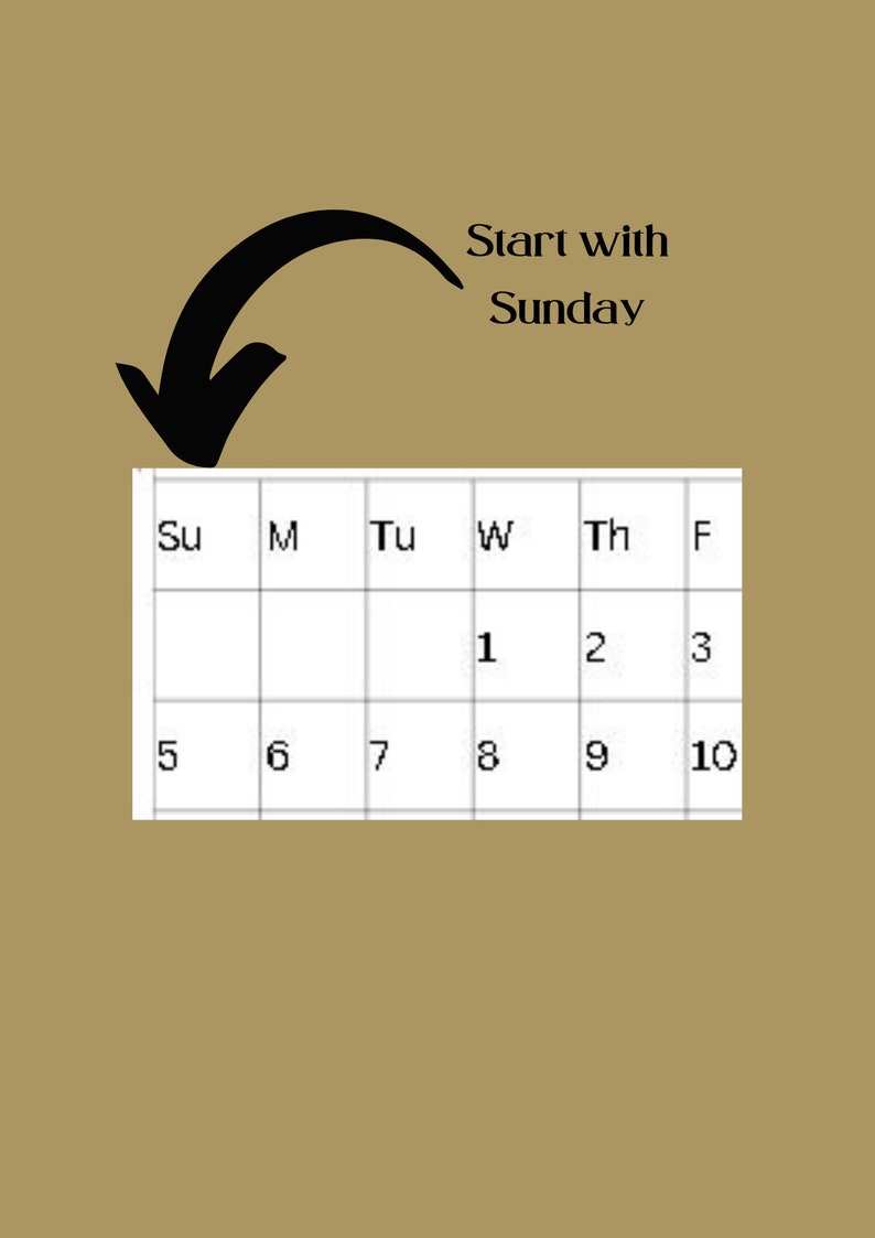 2025 Calendar PDF PNG Canva Editable Template Jan 2025dec 2025 Etsy