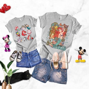 Little Mermaid Shirt, Little Mermaid designs, Ariel Mermaid shirt, Disney Ariel shirt, Girls Ariel mermaid shirt, Mermaid Disney, Best