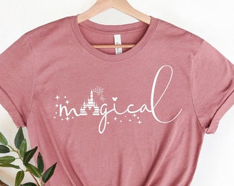 Disney Magical Shirt, Disney Vacation Shirt, Funny Shirt, Women&#39;s Shirt, Trip Shirt, Disney Magical Shirt, Disney Shirt For Family, Magical