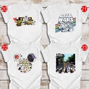 Star Wars Matching T-shirt, Star Wars Day Tee, Walt Disney Disney Galaxy&#39;s Edge Trip, Star Wars Gift, Mickey Star Wars, Disney Star Wars