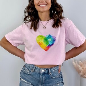 Shirt hart, shirt hart, Valentijnsdag shirts voor vrouwen, Valentijnsdag shirt leraren, schattig hart T-shirt, schattig valentijnsshirt