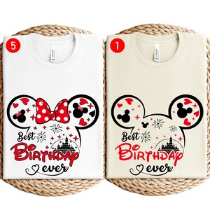 Personalized Disney Family Birthday Shirts, Disney Birthday Squad Shirts, Disney Birthday Girl Shirt, Disney, Custom Disney Birthday Shirts