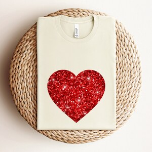 Liefdesshirt, hartshirt, Valentijnsdag shirts voor vrouwen, leraren Valentijnsdag shirt, schattig hart T-shirt, schattig valentijnsshirt
