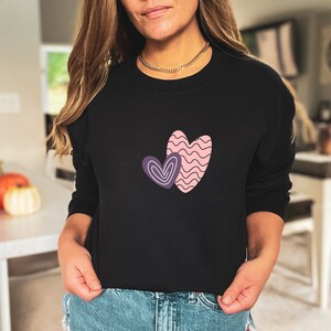 Shirt hart, shirt hart, Valentijnsdag shirts voor vrouwen, Valentijnsdag shirt leraren, schattig hart T-shirt, schattig valentijnsshirt