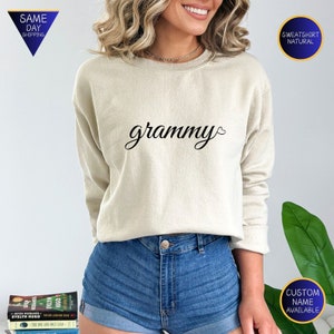 Grammy Shirt With Grandkids Names, Personalized Grammy Shirt, Grandkids Names Shirt, Custom Grammy Shirt, Mothers Day Grammy Gift For Grammy
