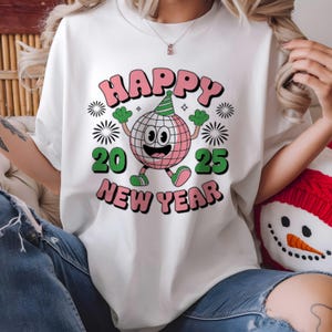 Happy New Year Sweatshirt, Happy New Year 2025 Hoodie, Girls New Year Trip Hoodie, 2025 Holiday Sweatshirt, New Year Party Sweatshirt
