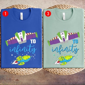 To Infinity and Beyond Shirts, Toy Story matching shirts, Andy shirt, Disney Matching Shirts, Buzz shirts, Woody Shirt, Toy Story