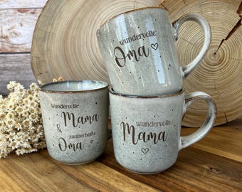 Mother's Day Father's Day Mug for Mom Dad Grandma Grandpa | Wonderful Mom Magical Grandma Gift Great Grandpa Coffee Mug Tea Cup