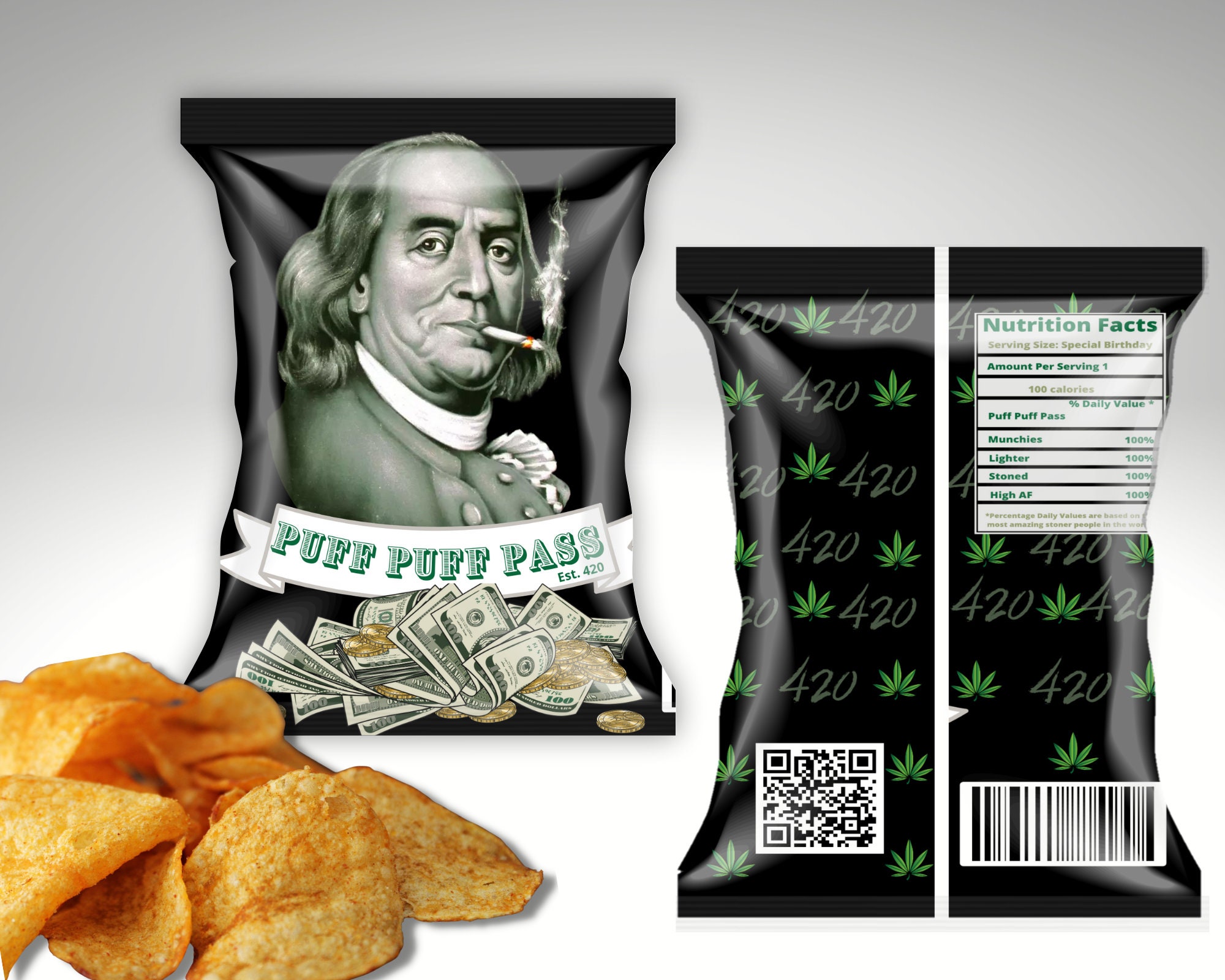 Chip Bag Template Printable Theme Chip Bags Party Favors Etsy Ireland