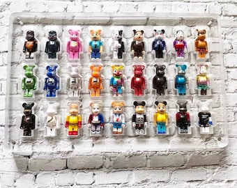 Bearbrick Rectangle Display Case Acrylic for 27 100% Medicom Toy Be@rbrick