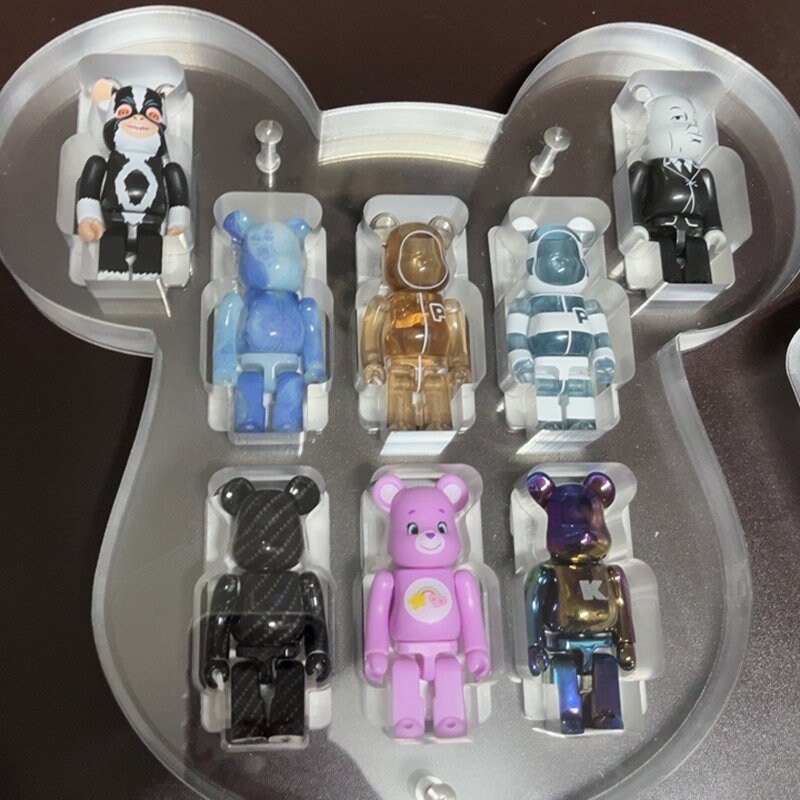 MEDICOM TOY - bearbrick 100% series41 8ケース Bearbrick Display Case Acrylic for 8 100% Medicom Toy Be