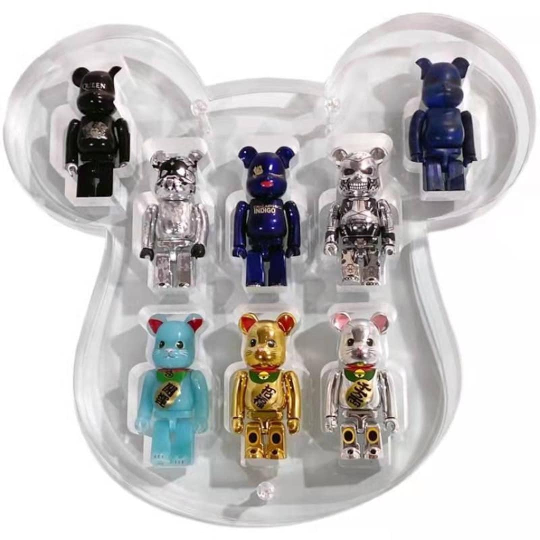 MEDICOM TOY - bearbrick 100% series41 8ケース Bearbrick Display Case Acrylic for 8 100% Medicom Toy Be