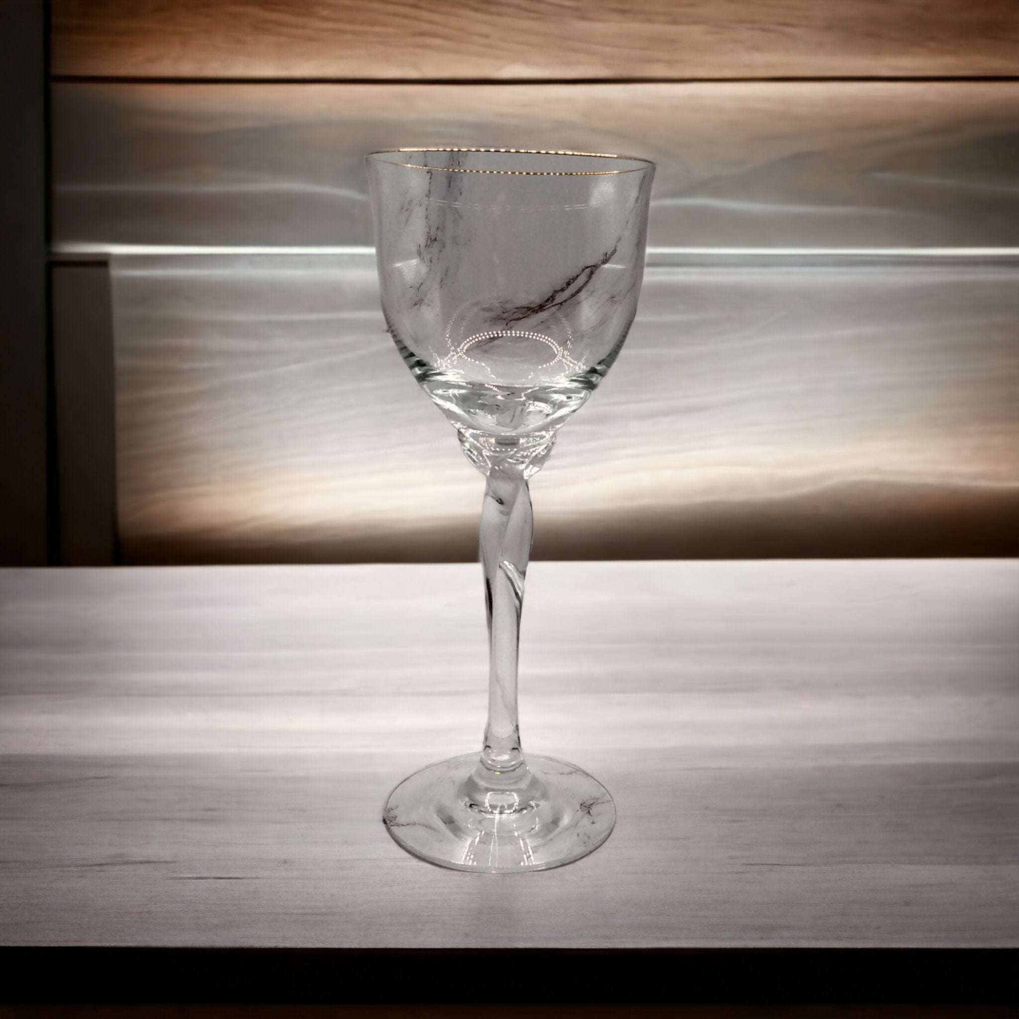 Vintage Lenox Blown Glass Stemless Wine Glasses - 4 Pieces – edgebrookhouse
