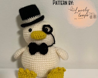 Crochet Pattern - Cute Amigurumi Duck