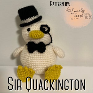 Crochet Pattern - Cute Amigurumi Duck