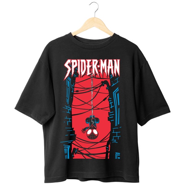 Spiderman Digital Download - Marvel Svg, Marvel Print, Eps, Png, Pdf, Vector File, Digital Printable, DTG, DTF, Miles Morales, Poster