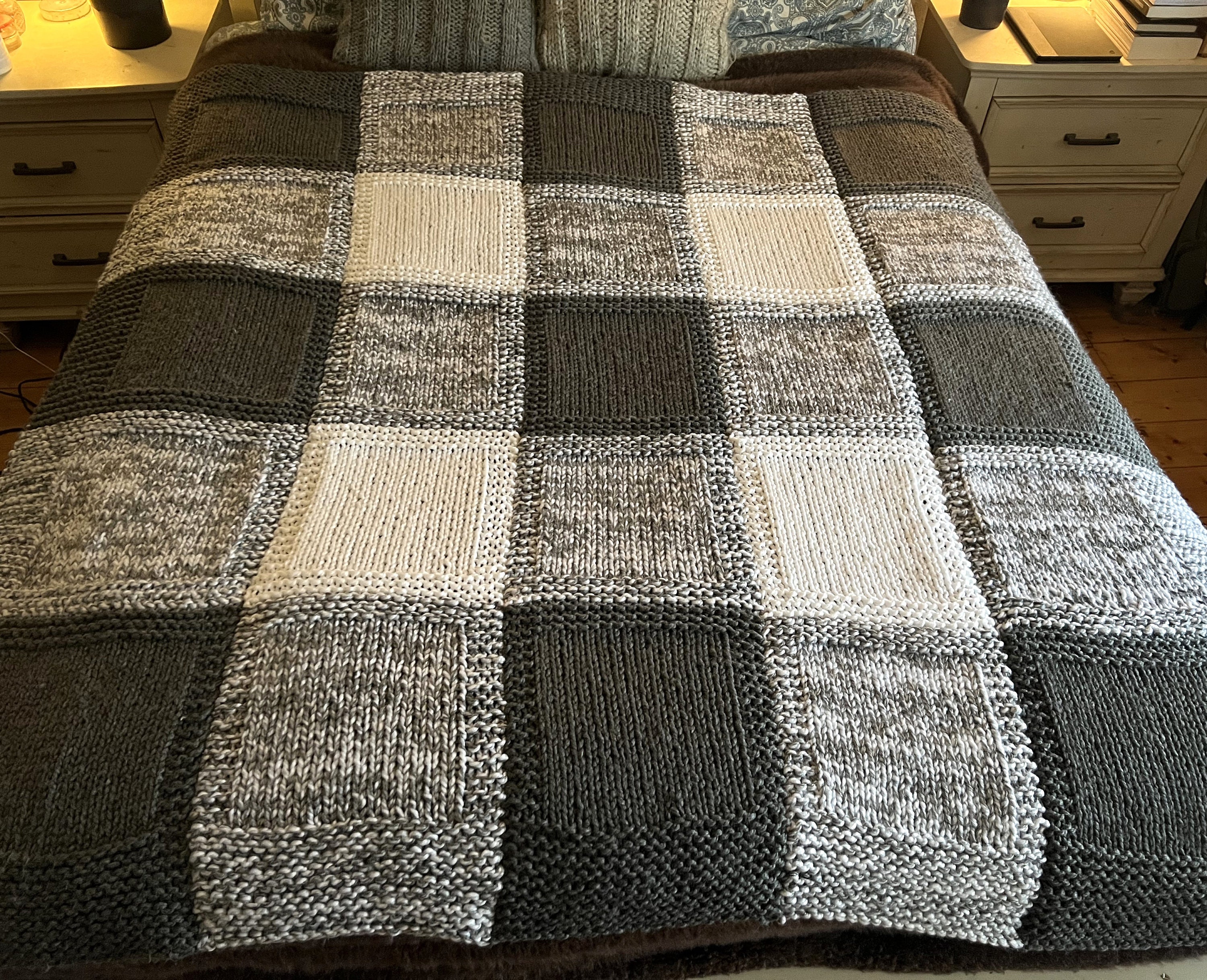 Patchwork blanket deals