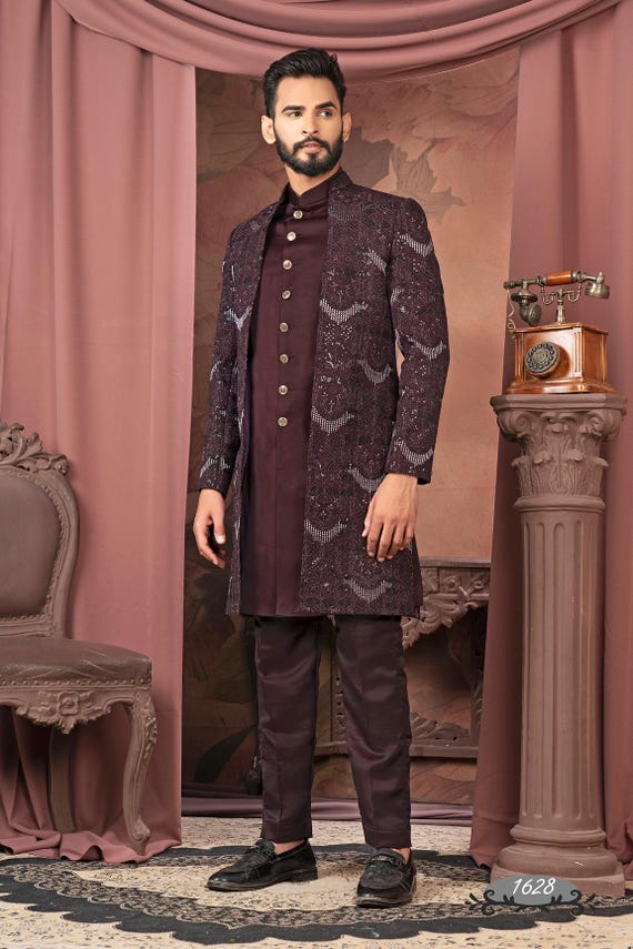 formal dress for men for indian wedding Men's Indian Wedding Attire for Grooms & Guests