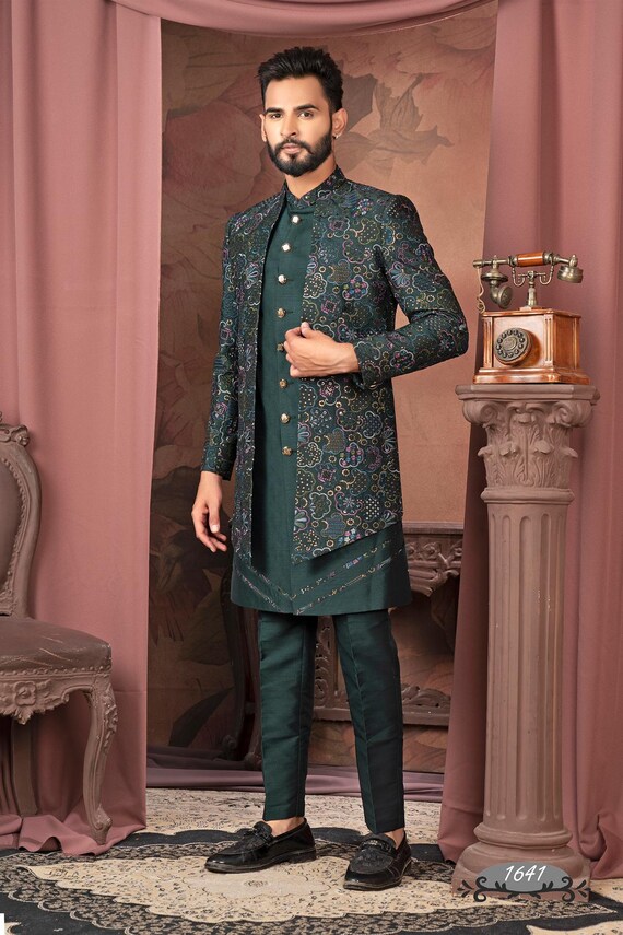 sachin and babi light blue dress Buy Engagement Outfits for Men