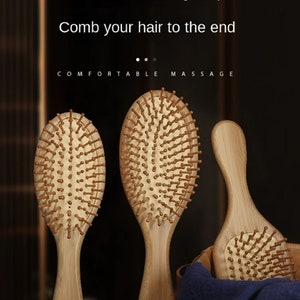 bamboo natural eco friendly portable bamboo brush