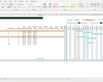 Streamline Your Project Management with Our Macro-Free Digital Task Tracker and Gantt Chart