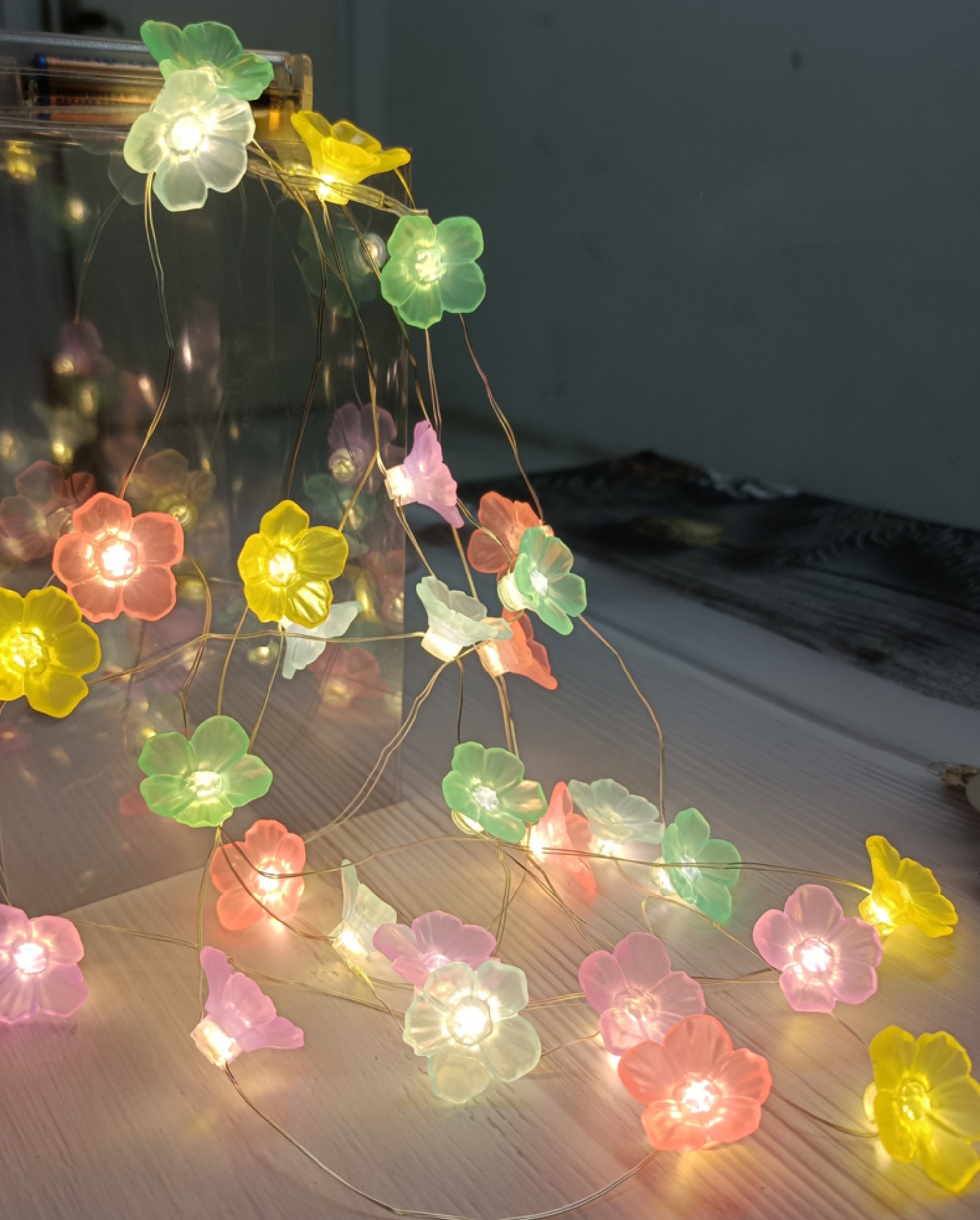 20 LED guirlande de boules de coton guirlande lumineuse elfe de Noël guirlande  lumineuse chambre atmosphère lumière vacances en plein air décoration de  fête de mariage – les meilleurs produits dans la