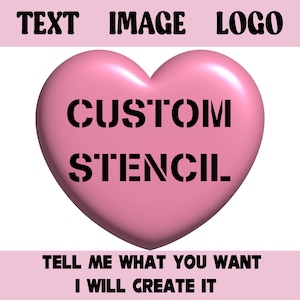 Pyo Cookie Stencil, custom cookie stencil, macaron stencil, custom stencils, custom cookies, stencil, coffee stencils, Logo Stencil