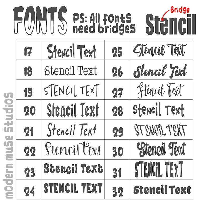 Personalised Custom Image Stencils, Custom Stencils, Custom Logo ...