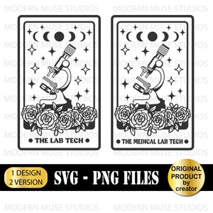 ラボ テック SVG、医療ラボ テック SVG、ラボ テック タロット カード、cricut 用ラボ テック SVG ファイル、ラボ ギフト、ラボ シャツ