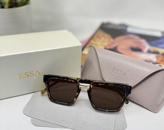 J. Crew H8908-EG5624 Designer Sunglasses Thick Tortoise  display picture 1