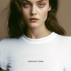 nee nicht heute Kurzarm Unisex T-Shirt