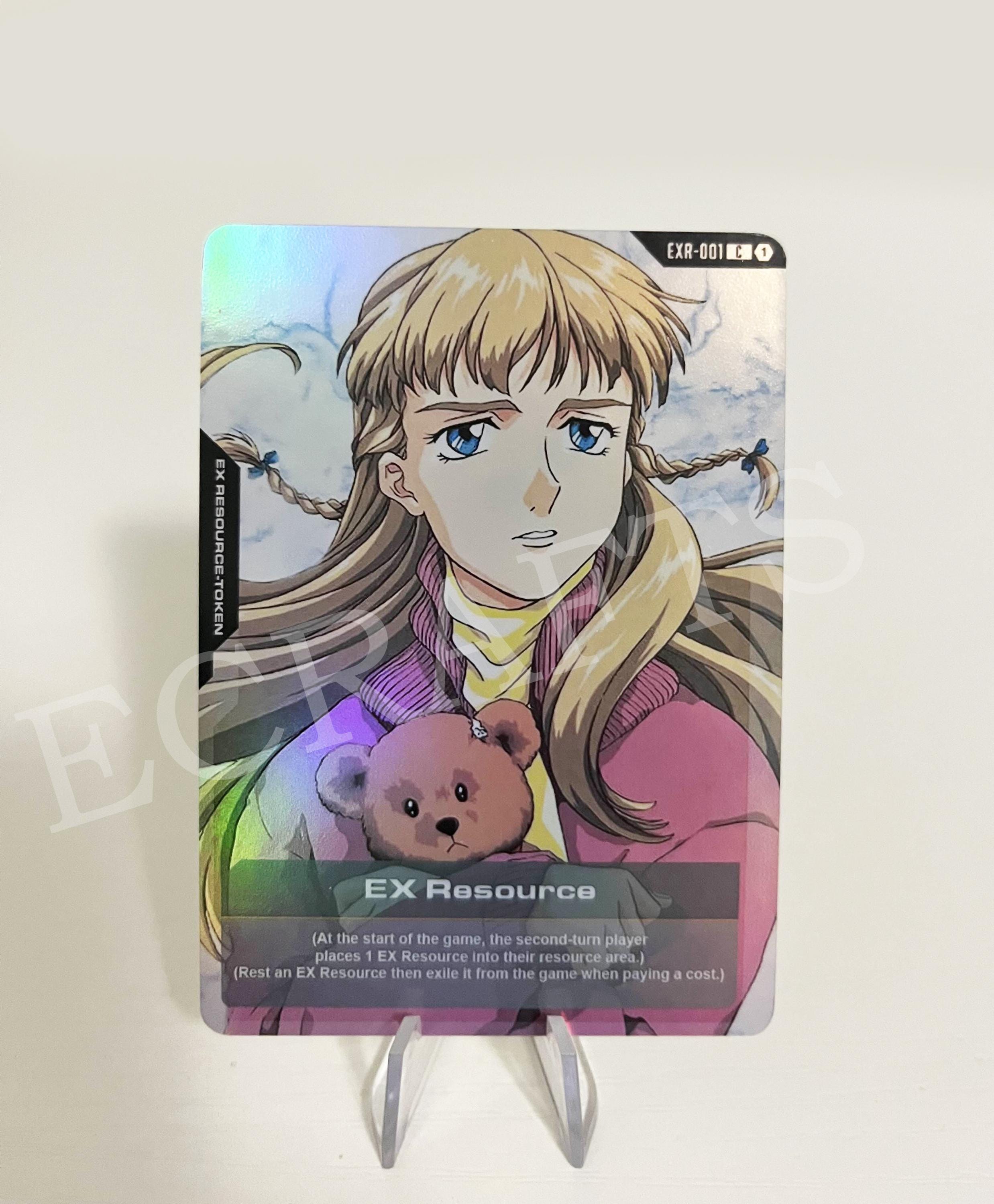 2枚セット ガンダムカードゲーム EXリソース リリーナ EXRP-0 ガンダムカードゲーム リソース EXRP-001 リリーナ - メルカリ