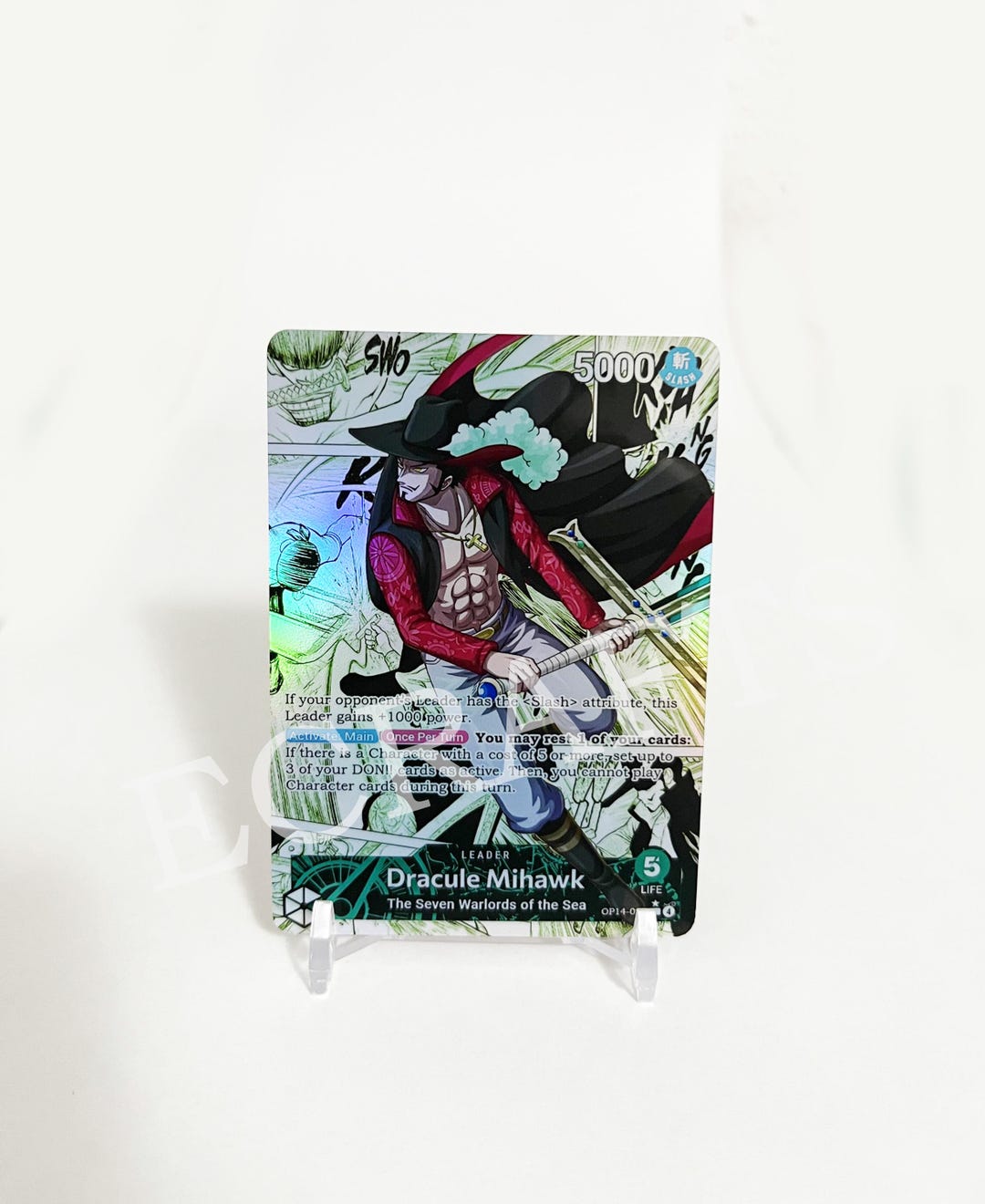 OP14 Custom Mihawk - Etsy