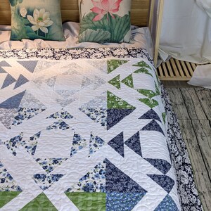 Prairie Patterns Quilted Blanket NCU0DK258 main image 0