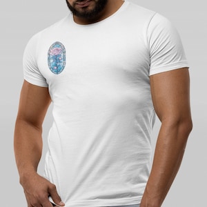 Camisas de flores, camisa de panel de vidrio rosa, flores botánicas, camisas para todos, camisa botánica, camisa amante de la naturaleza, camisas unisex