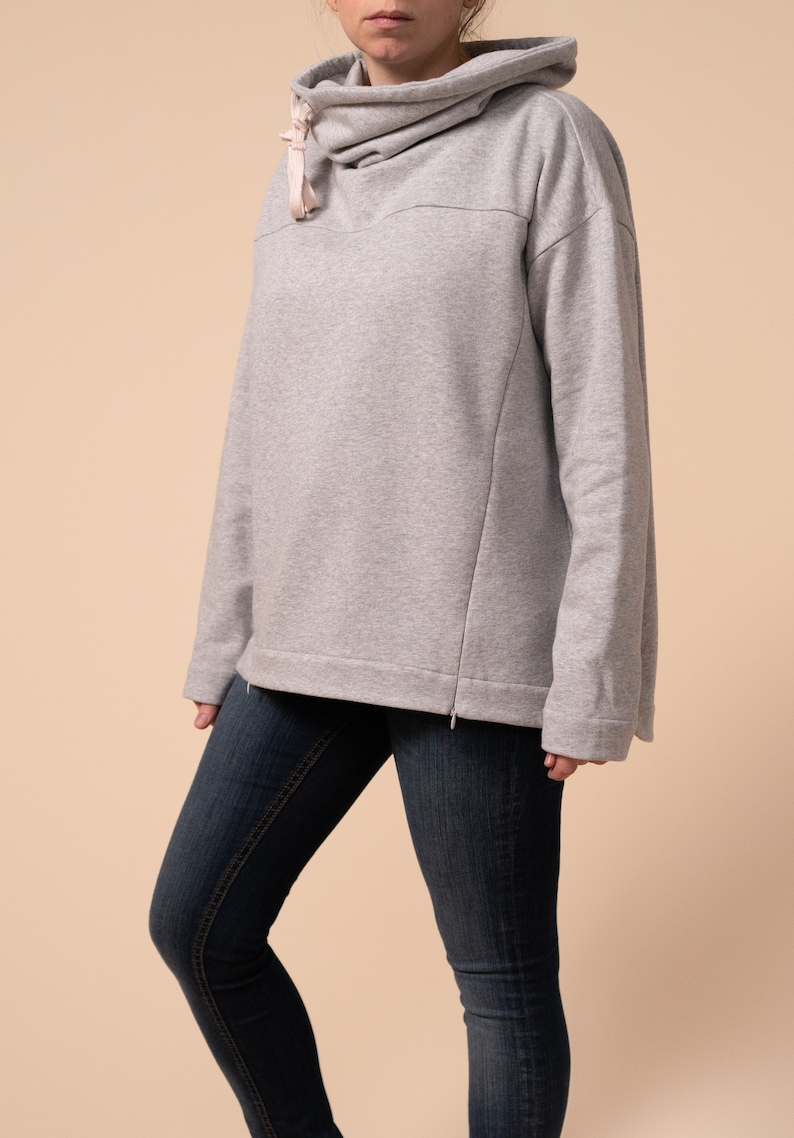 Breastfeeding Jumper/ Breastfeeding Friendly/ Maternity Loungewear Wrap