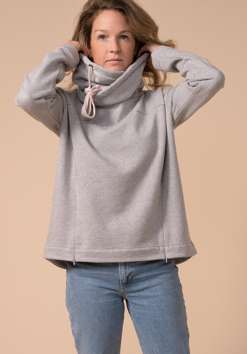 Breastfeeding Jumper/ Breastfeeding Friendly/ Maternity Loungewear Wrap