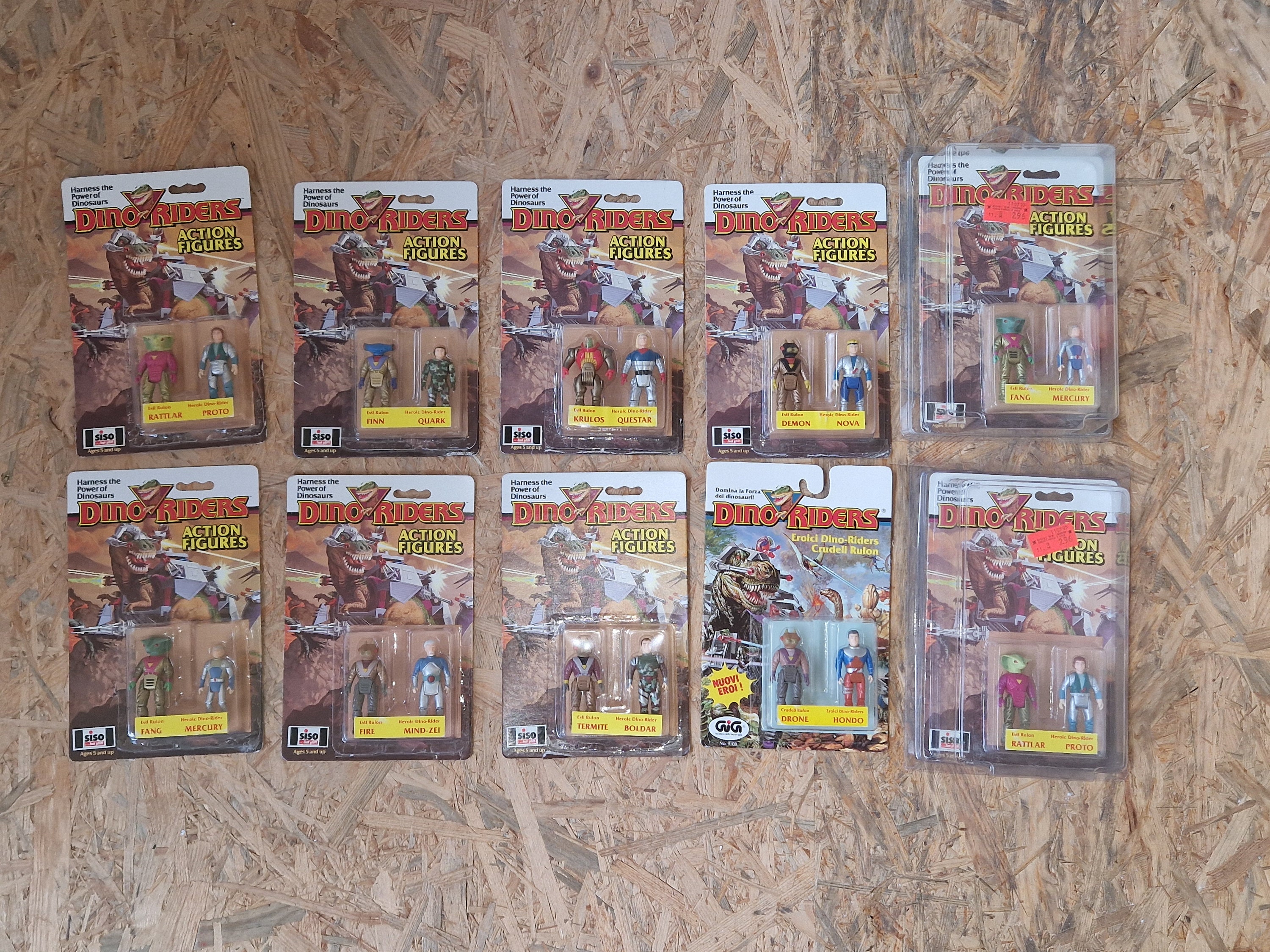 Dino riders cheap figures