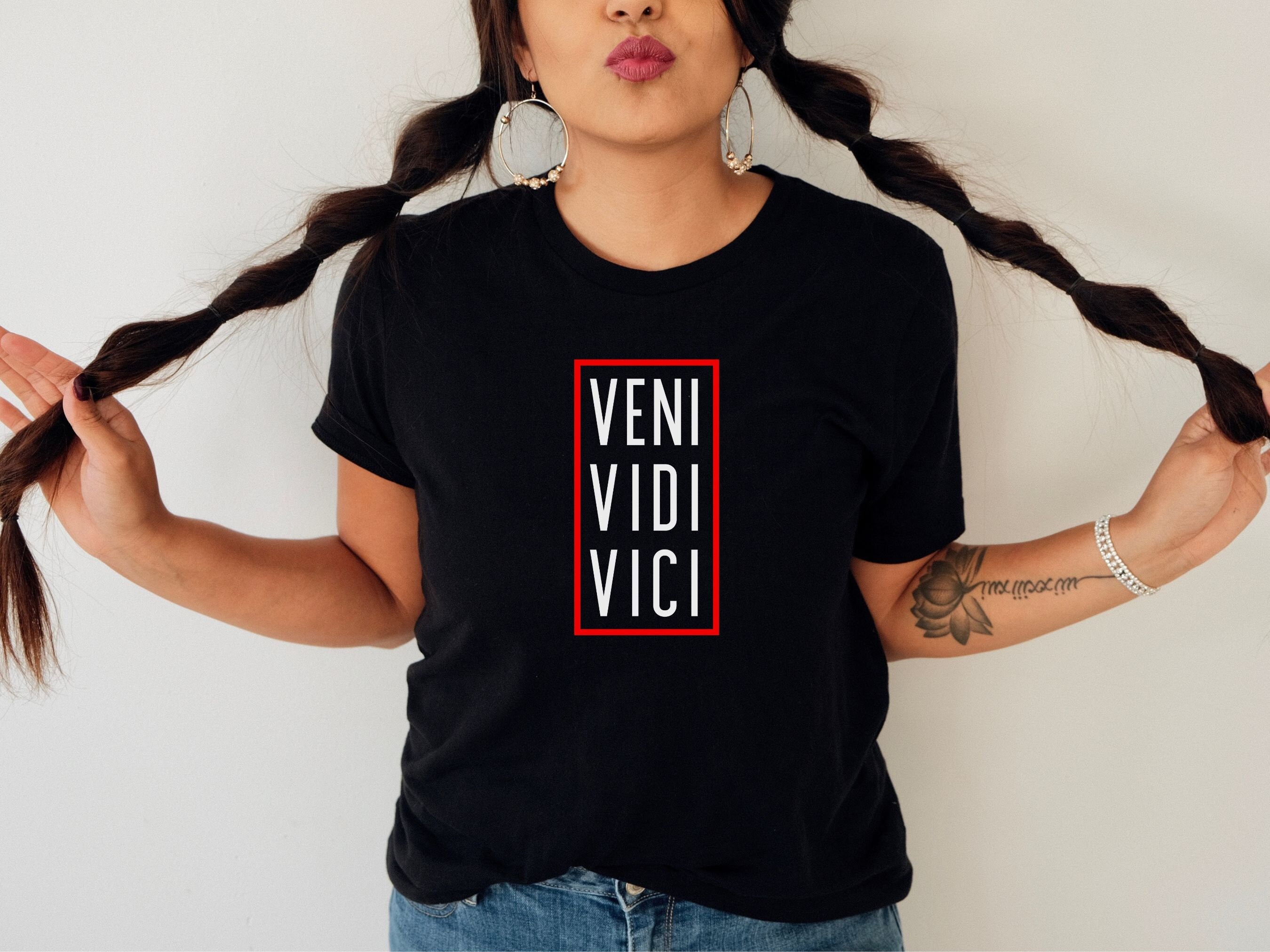 Veni Vidi Vici T-Shirt - First Amendment Tees Co. Inc.