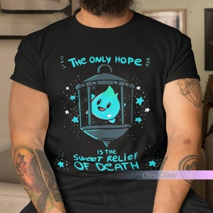 Lumalee Shirt, The Only Hope Is The Sweet Relief Of Death Shirt, Luna Star Shirt, 2023 Movie Lumalee Blue Shirt, Cute Lumalee Tshirt