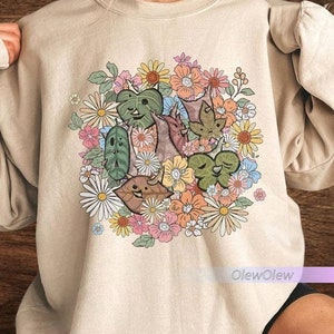 Vintage Zelda Korok Shirt, Lineart Korok Shirt, Tri Force Tshirt, Hylian Graphic Shirt, Korok Zelda Plant Shirt, Flora Of Hyrule Shirt