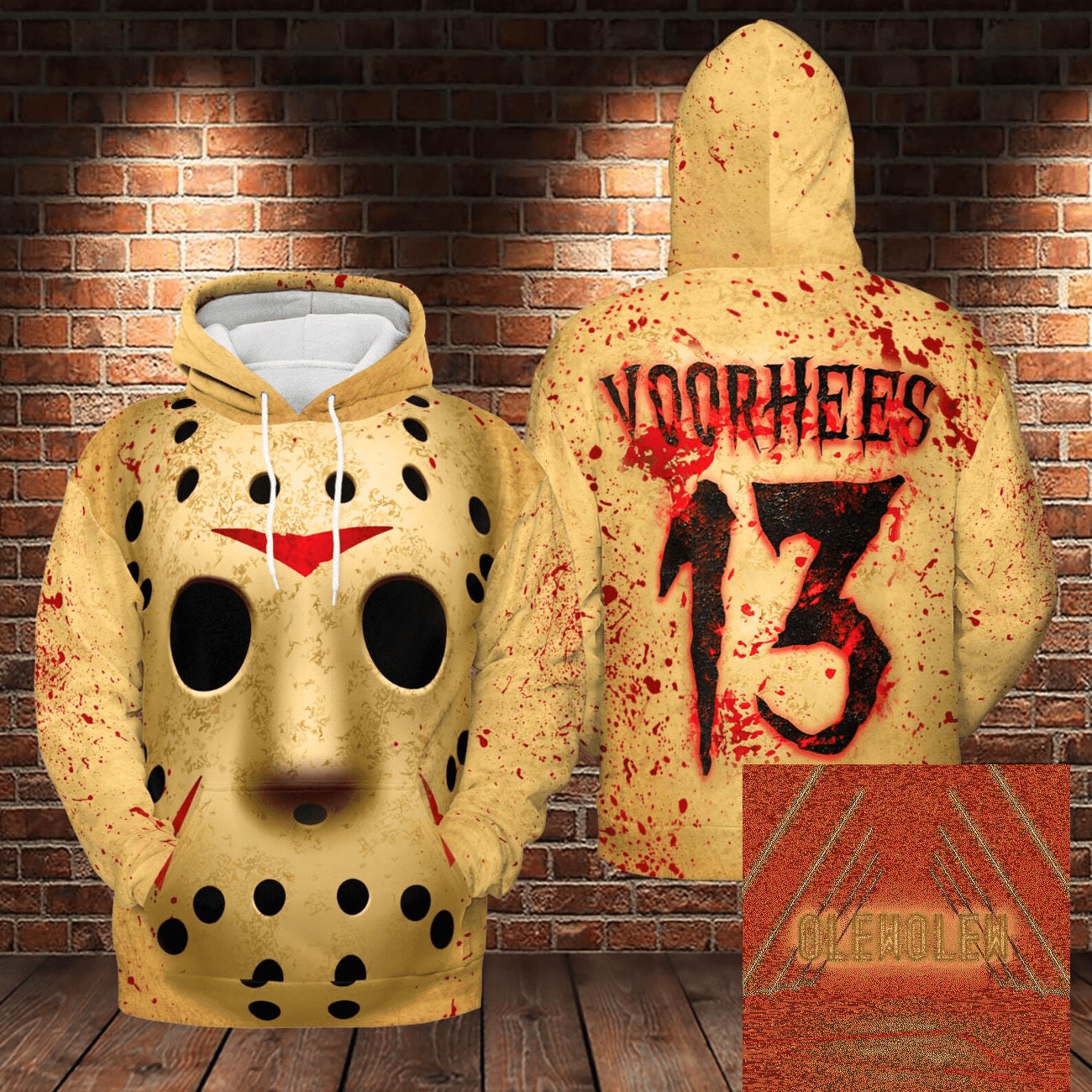 Jason Voorhees Hoodie Etsy Canada