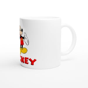 Mickey Mouse White 11oz Ceramic Mug image 4